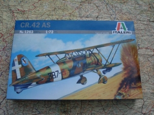 Italeri 1263  Fiat CR.42 AS